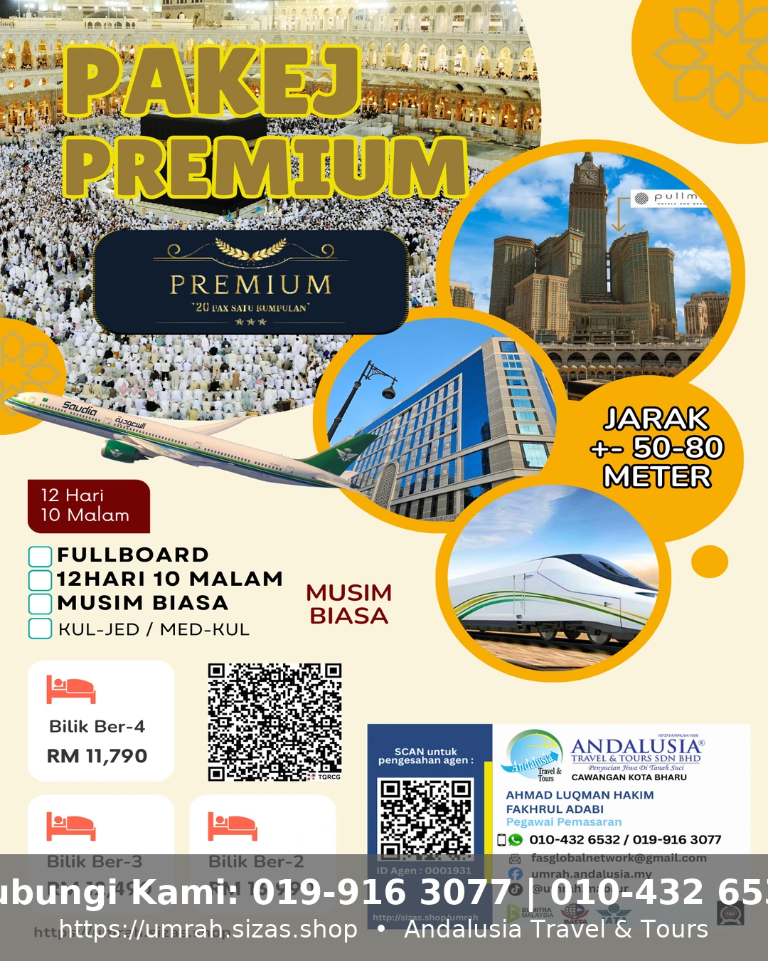 Pakej Umrah Premium 
